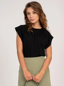 T-shirt met boxy fit