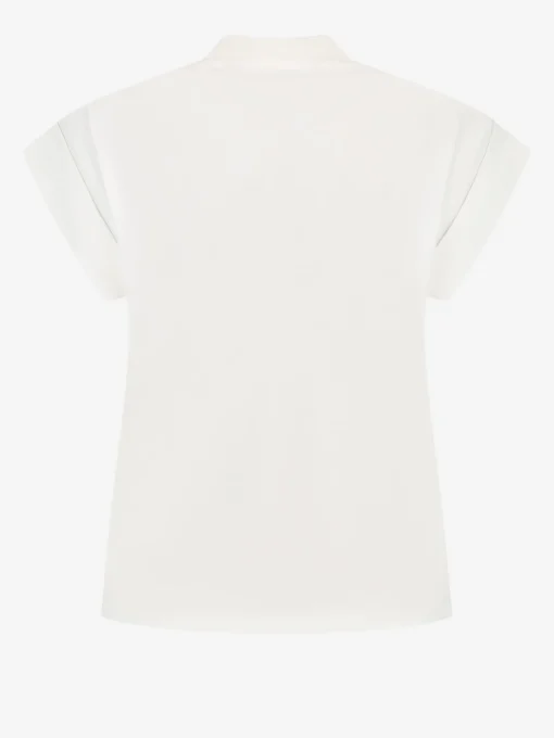 T-shirt met boxy fit