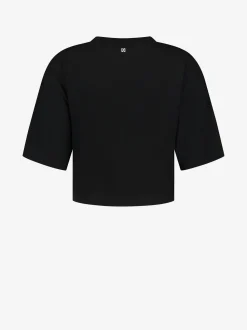 T-shirt met glitter print