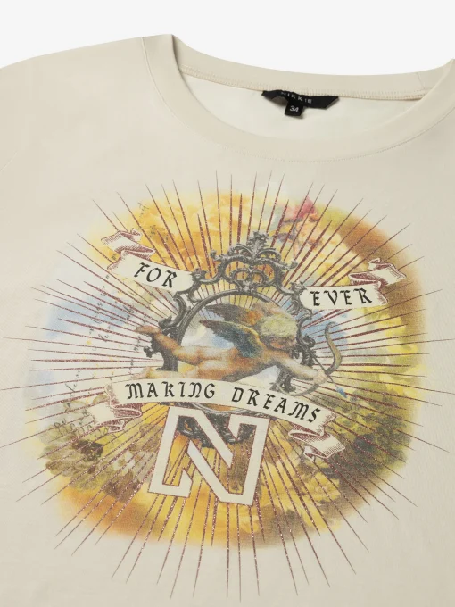 T-shirt met grafische print