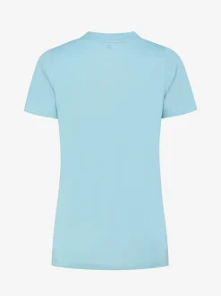 T-shirt met kleine knopen op schouder