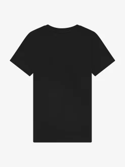 T-shirt met panterprint logo