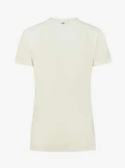 T-shirt met print van ketting