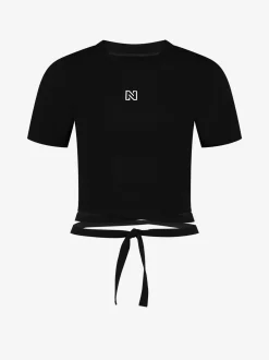 T-shirt met strik detail