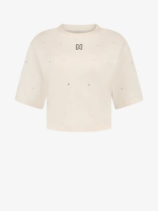 T-shirt met studs