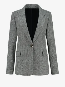 Visgraat blazer