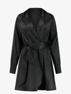 Wrap Dress met all over N logo